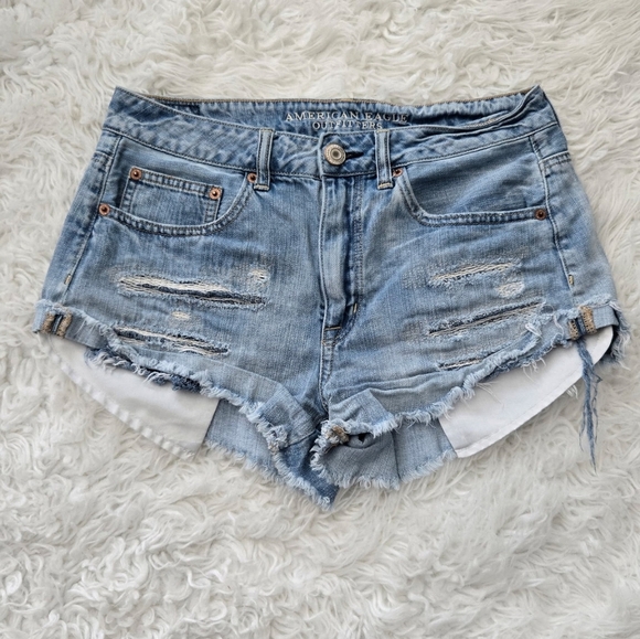American Eagle Outfitters High Rise Festival Shorts. Size 8. Good preowned condi - Picture 1 of 7